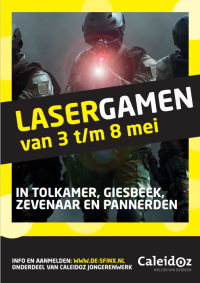 Lasergamen in Giesbeek 10-13 jaar