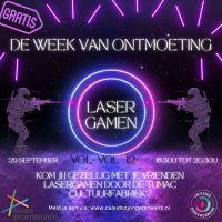 Week van de Ontmoeting: lasergamen in de Turmac