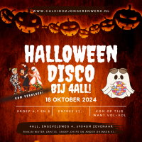 Halloween Disco bij 4ALL (aanmelden niet nodig!)