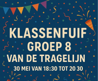 Klassenfuif groep 8 van de Tragelijn