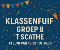 Klassenfuif groep 8 't Scathe