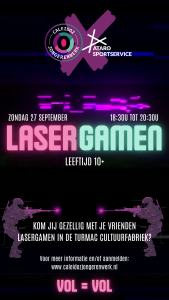 Lasergamen in de Turmac!!