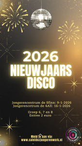Nieuwjaarsdisco bij 4ALL Zevenaar