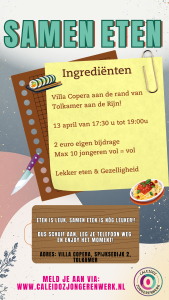 Samen eten bij Vila Copera in Tolkamer