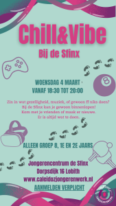 Chill & Vibe bij De Sfinx