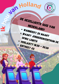 Ik hou van Holland bij De Sfinx ZIT VOL!!