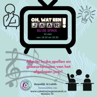 Oooh, wat een jaar @ de Sfinx