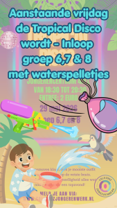 Tropical Disco GAAT NIET DOOR VANWEGE DE HITTE!