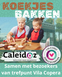 Koekjes bakken bij Vila Copera