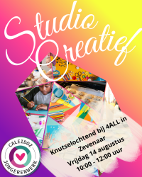 Studio creatief bij 4ALL in Zevenaar (knutselochtend)