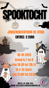 Spooktocht bij De Sfinx in Lobith