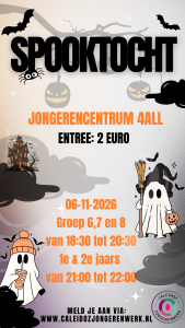 Spooktocht bij 4ALL in Zevenaar