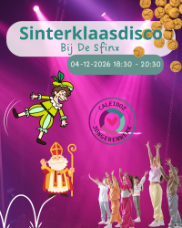 Sinterklaasdisco bij De Sfinx in Lobith