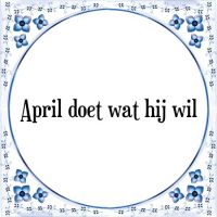 Wat wil Pannerden met April?