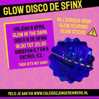 Glow-in-the-dark-disco in Lobith